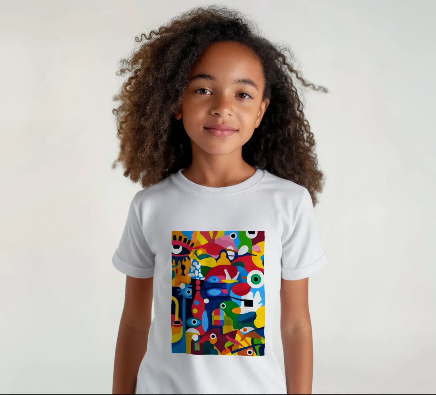 Geometrische harmonie kinder t-shirt van Monarco Virtuoso