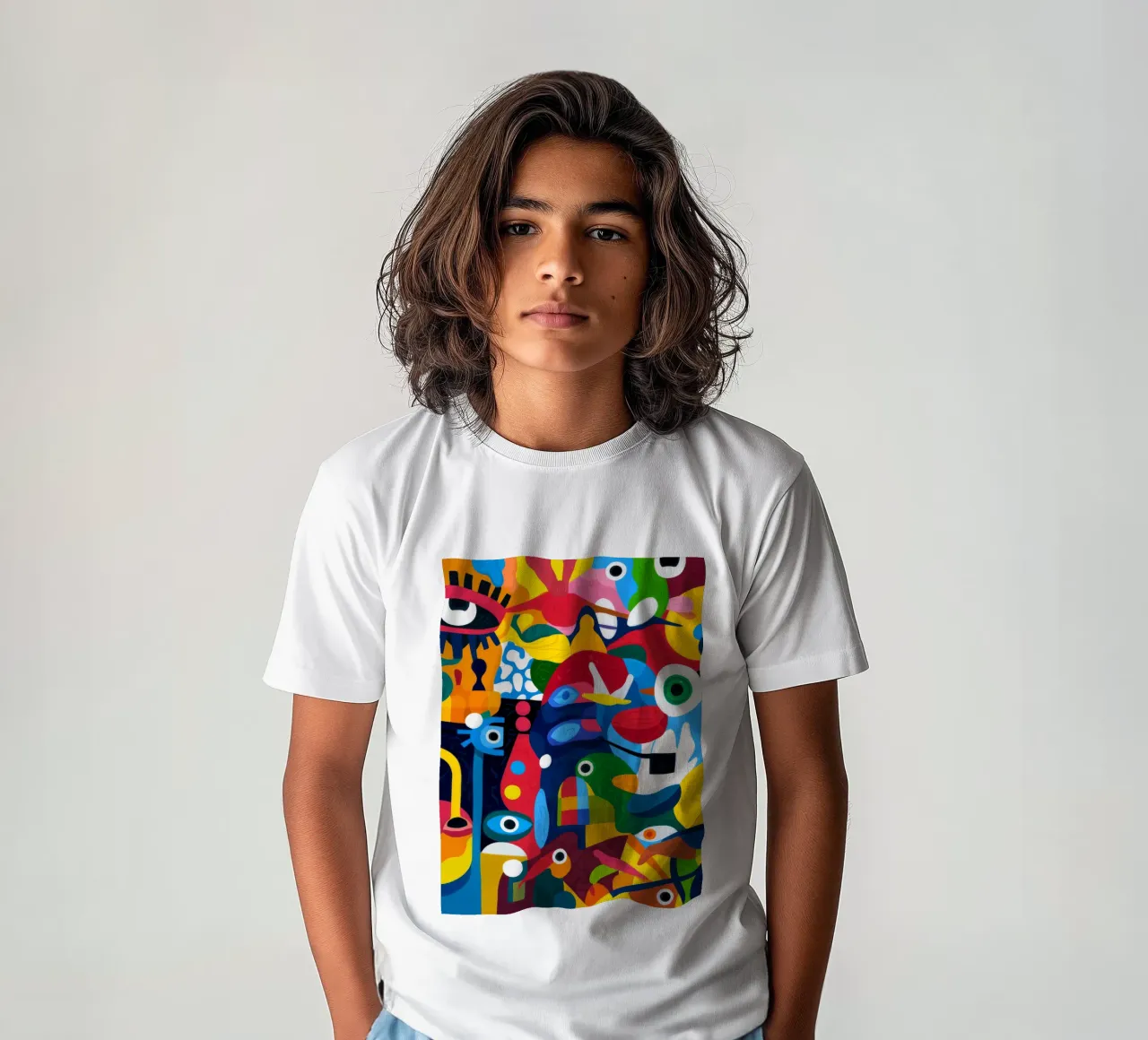 Armonia geometrica t-shirt bambini da Monarco Virtuoso