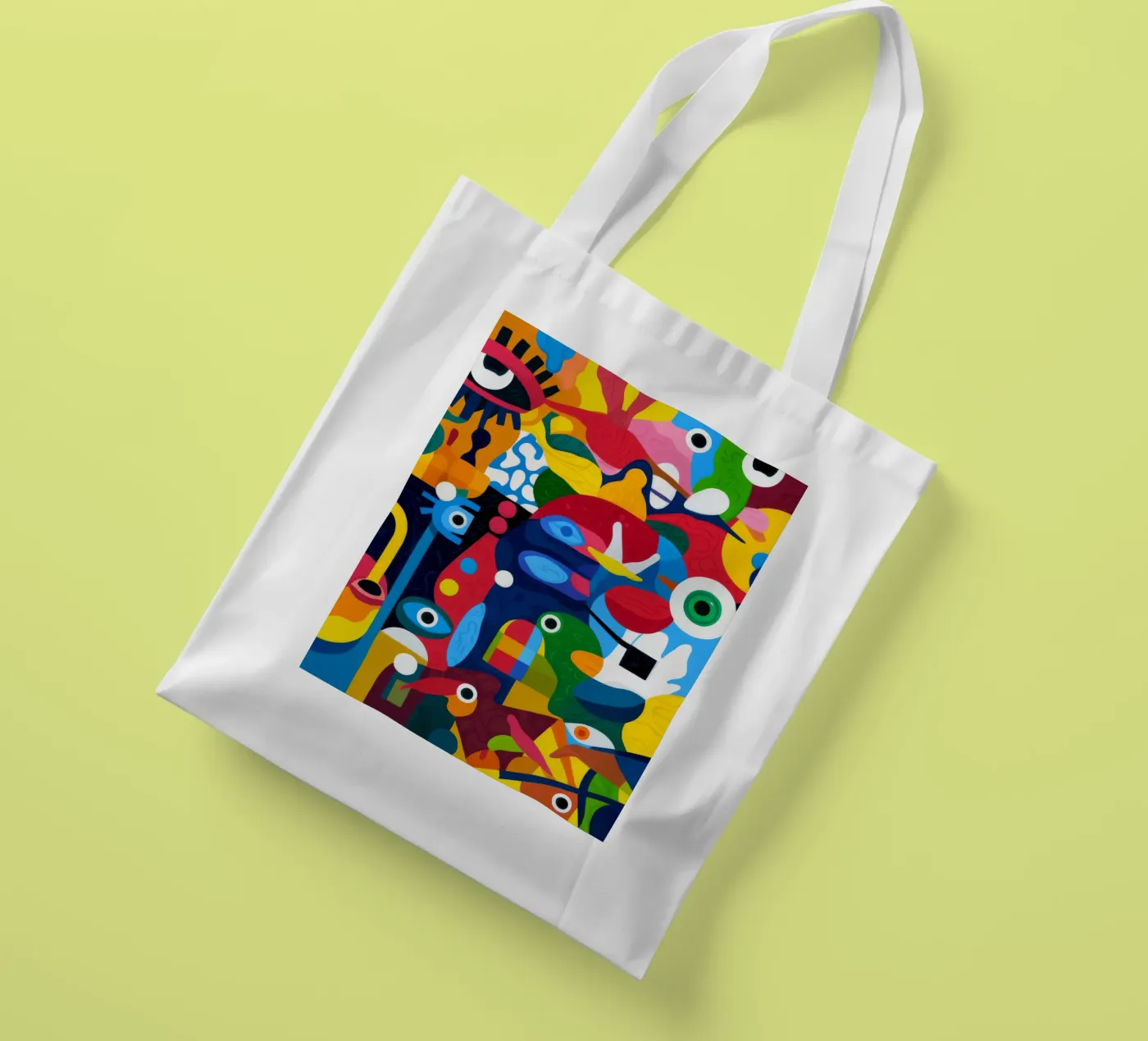 Geometric Harmony tote bag by Monarco Virtuoso