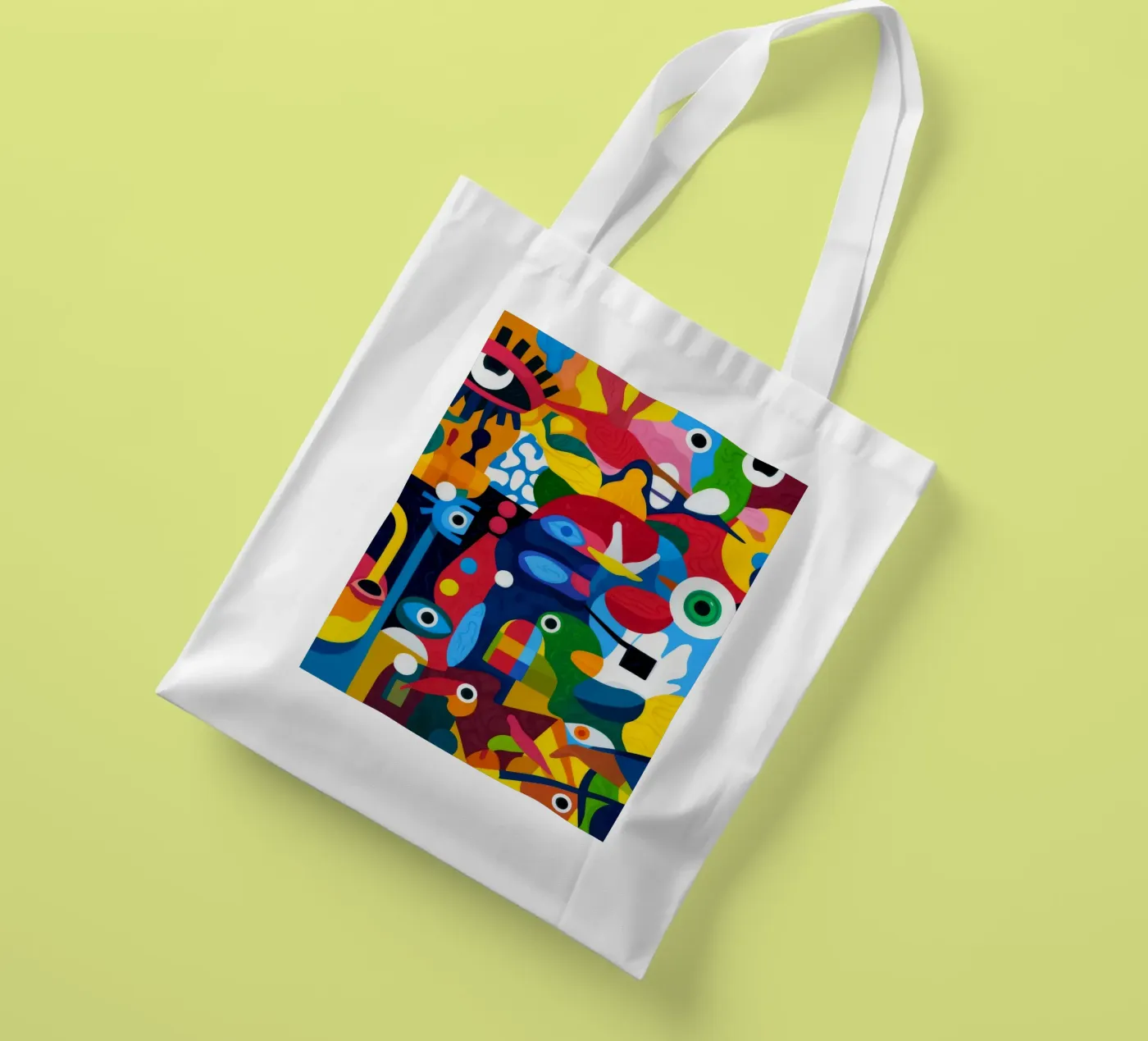 Geometric Harmony tote bag by Monarco Virtuoso