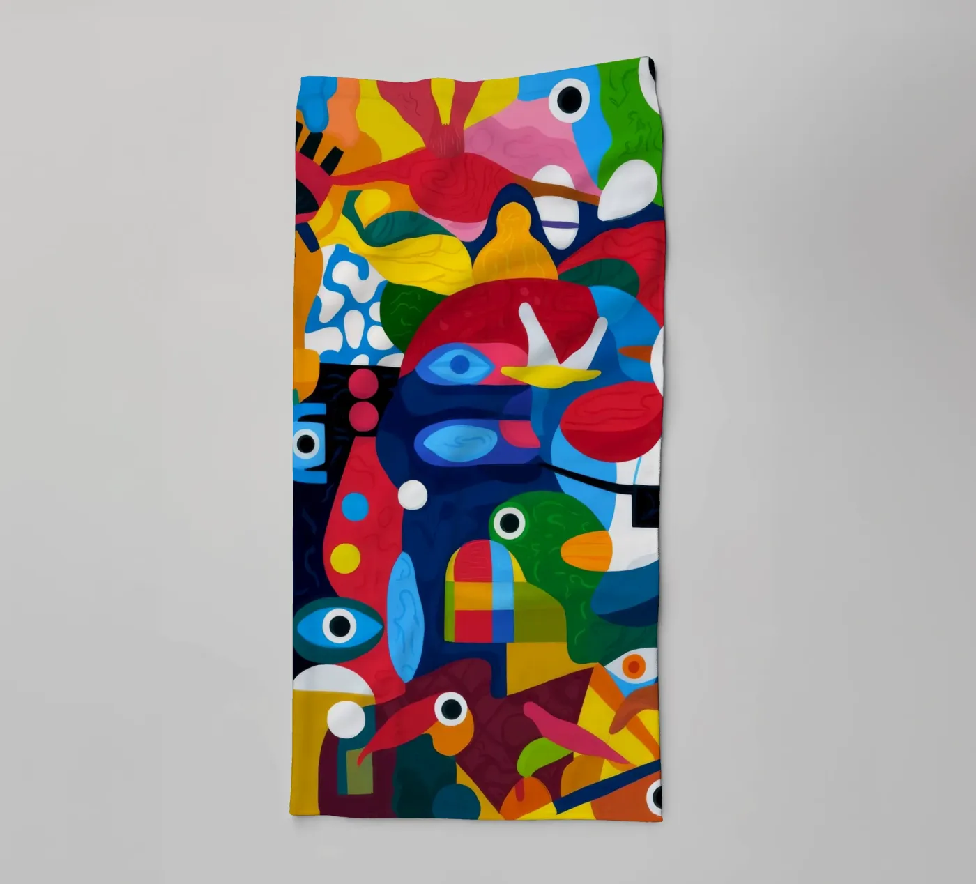 Geometric Harmony towel by Monarco Virtuoso