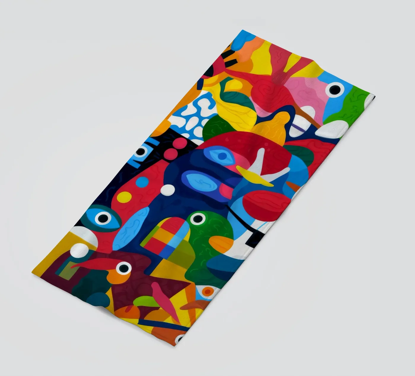 Geometrische Harmonie Strandtuch von Monarco Virtuoso