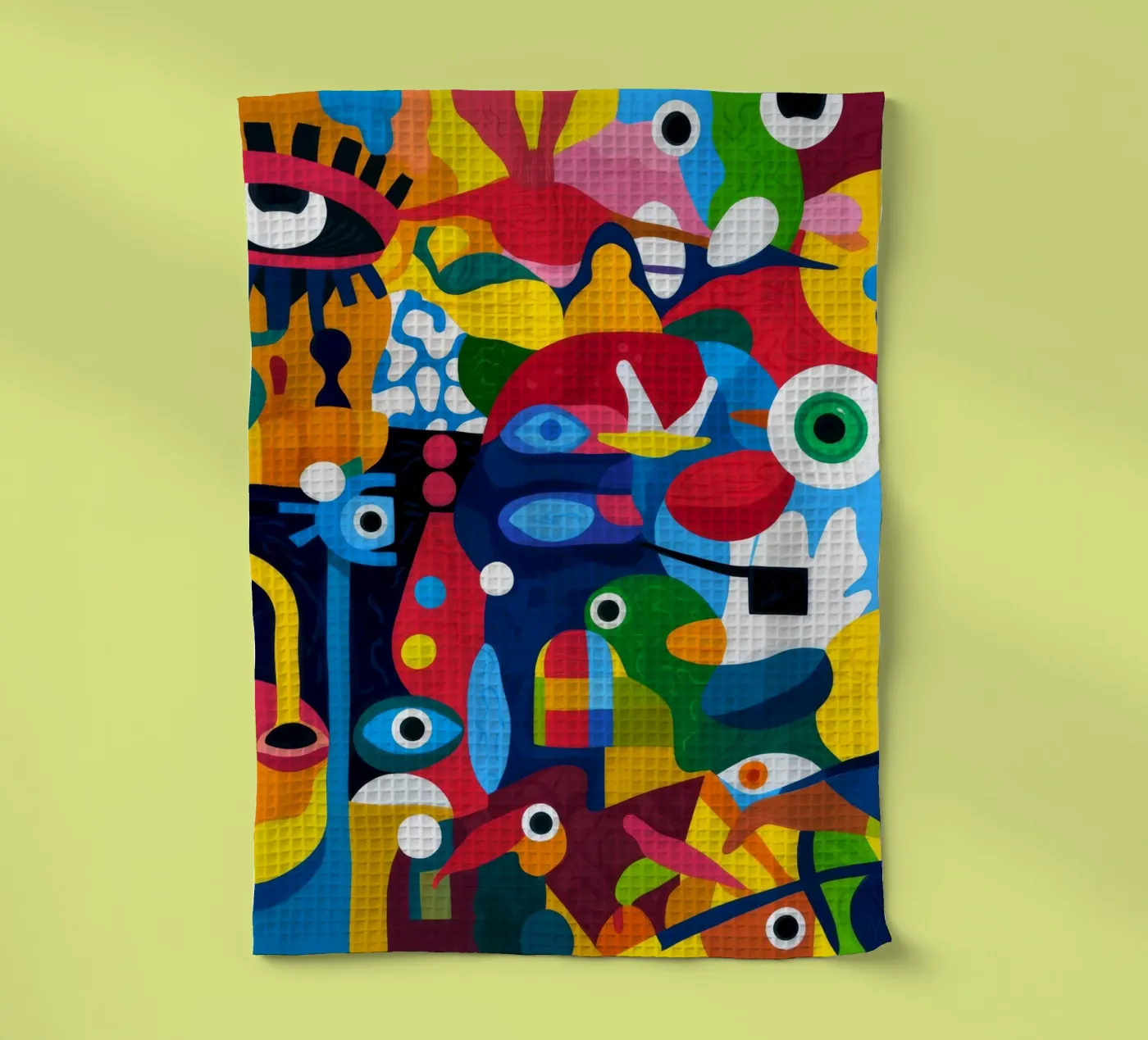 Geometric Harmony tea towel by Monarco Virtuoso