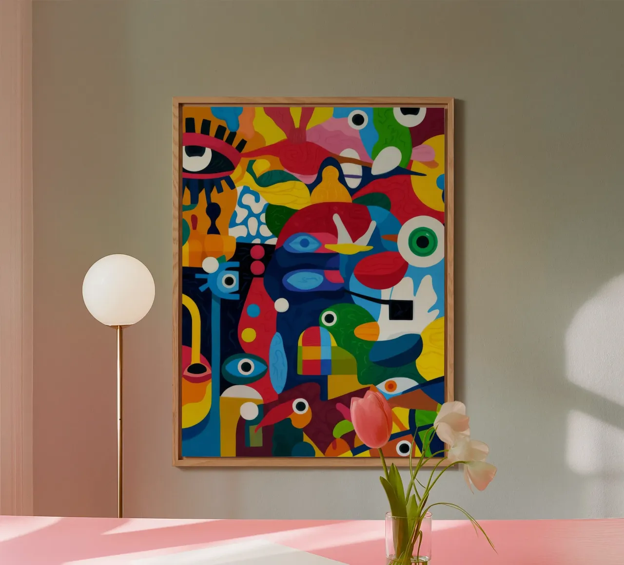 Geometric Harmony alu-dibond by Monarco Virtuoso