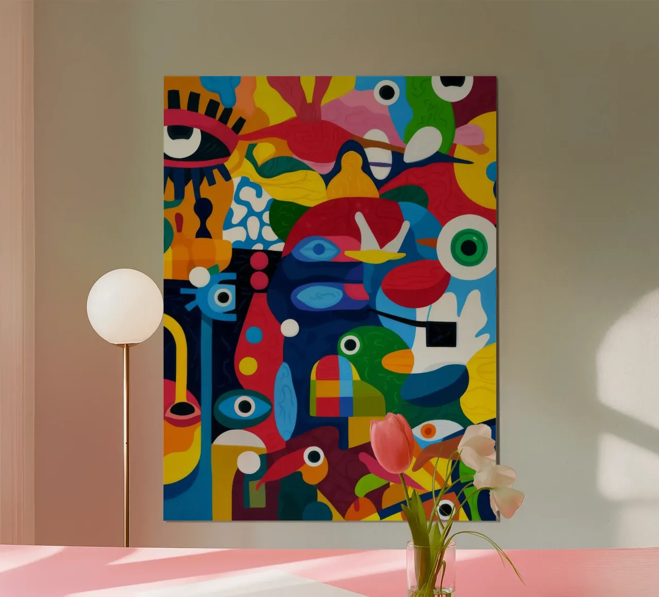 Geometric Harmony poster by Monarco Virtuoso