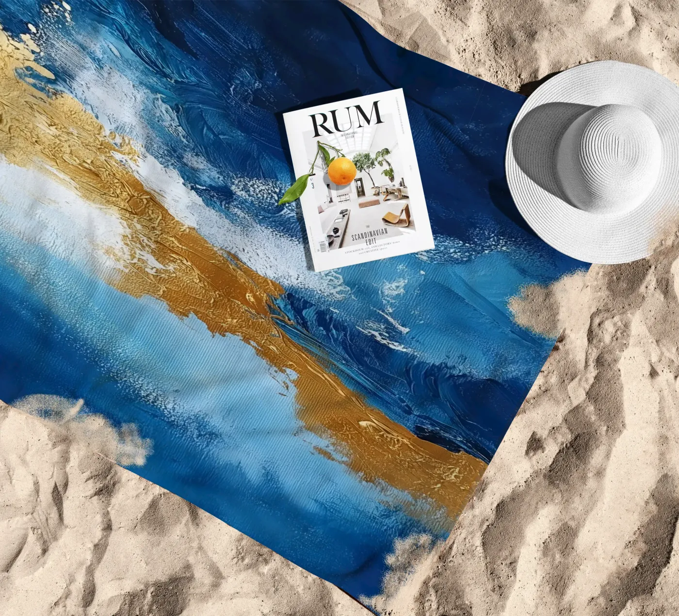 Ocean Wave telo mare da Schön