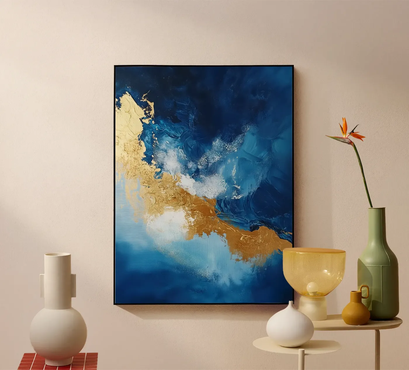 Ocean Wave acryl van Schön