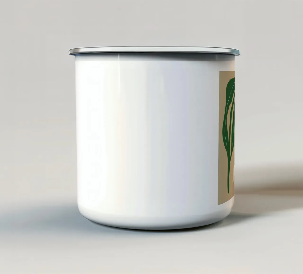 Grande fioritura IV tazza in smalto da Miho Art Studio