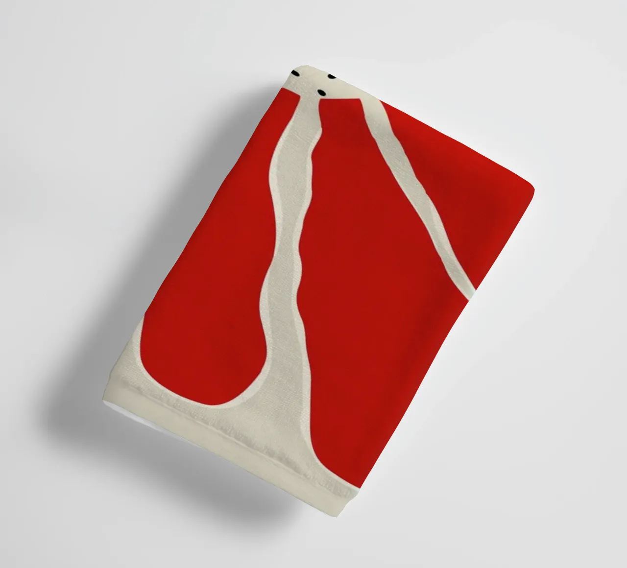 Grootbloeiend VI badhanddoek van Miho Art Studio