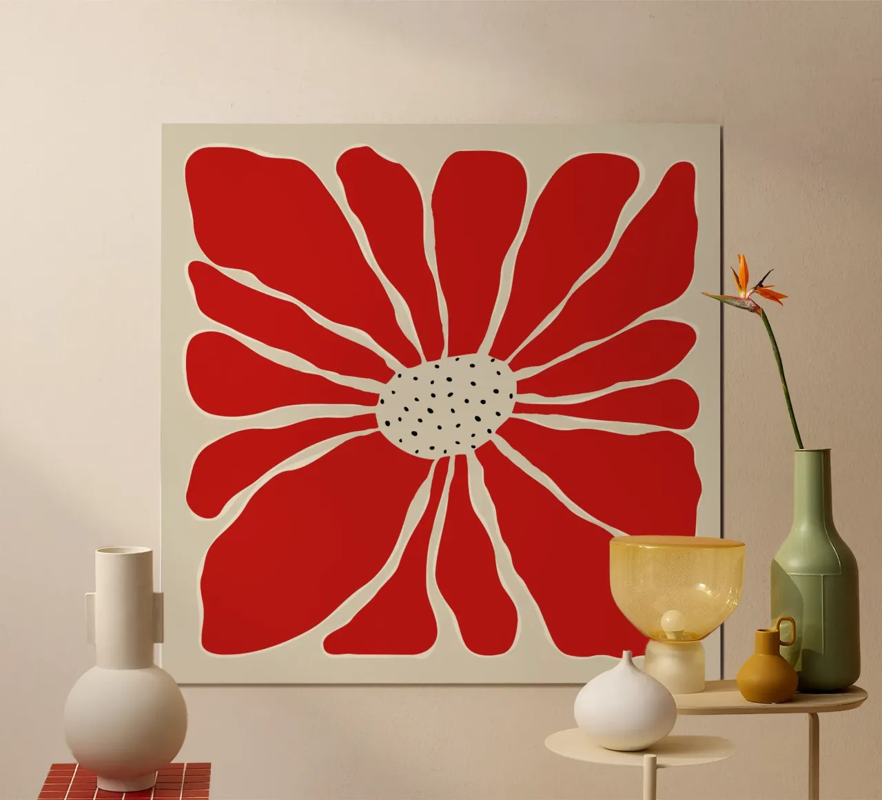 Große Blüte VI Poster von Miho Art Studio