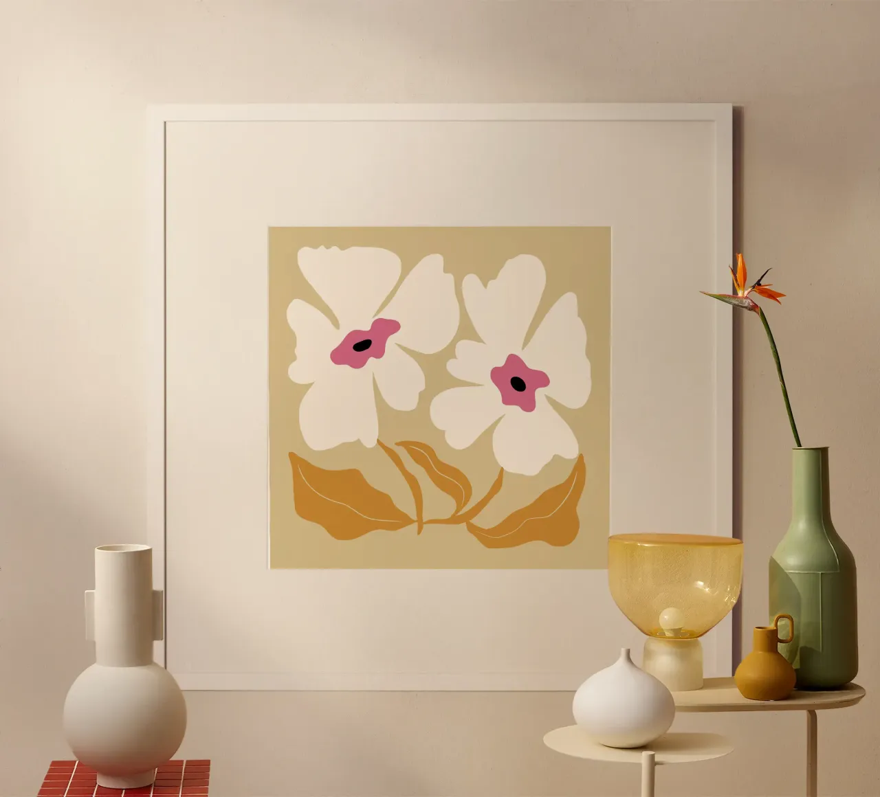 Grootbloeiend VII poster van Miho Art Studio