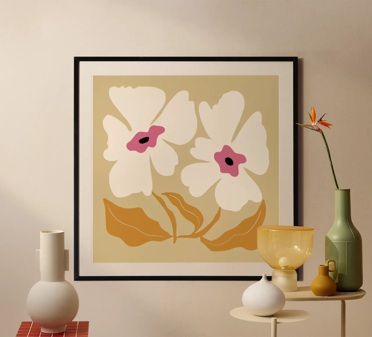 Grootbloeiend VII poster van Miho Art Studio