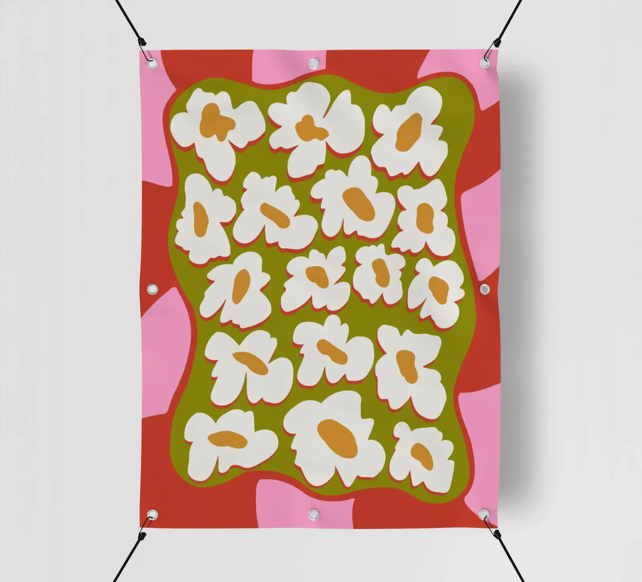 70's retro Bloom pvc cover by Miho Art Studio