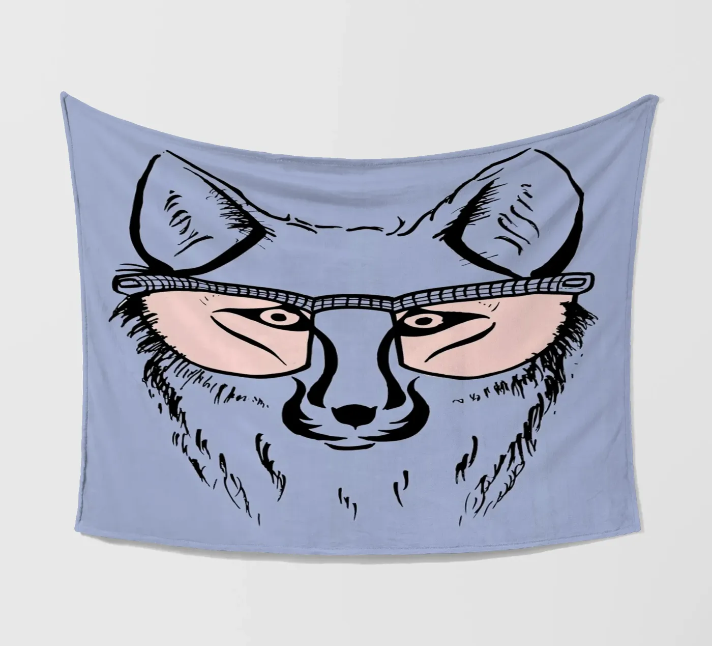 Fox Fleecedecke von P'tit Vélo