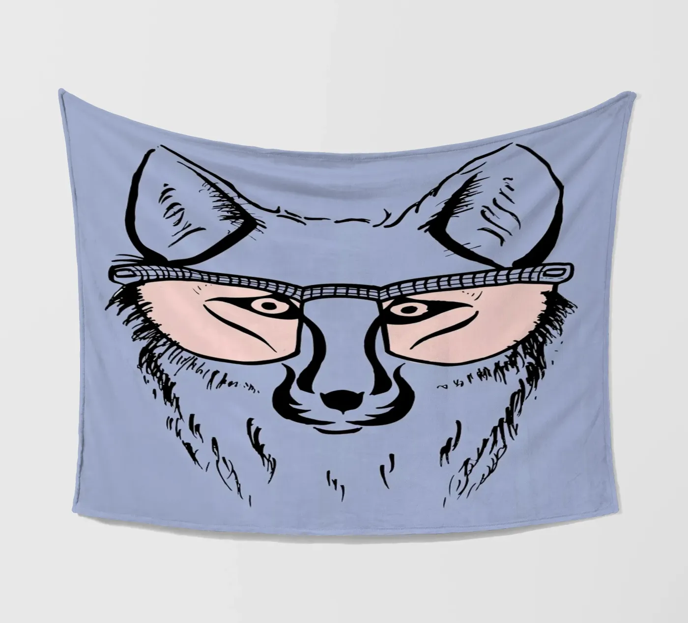 Fox Fleecedecke von P'tit Vélo