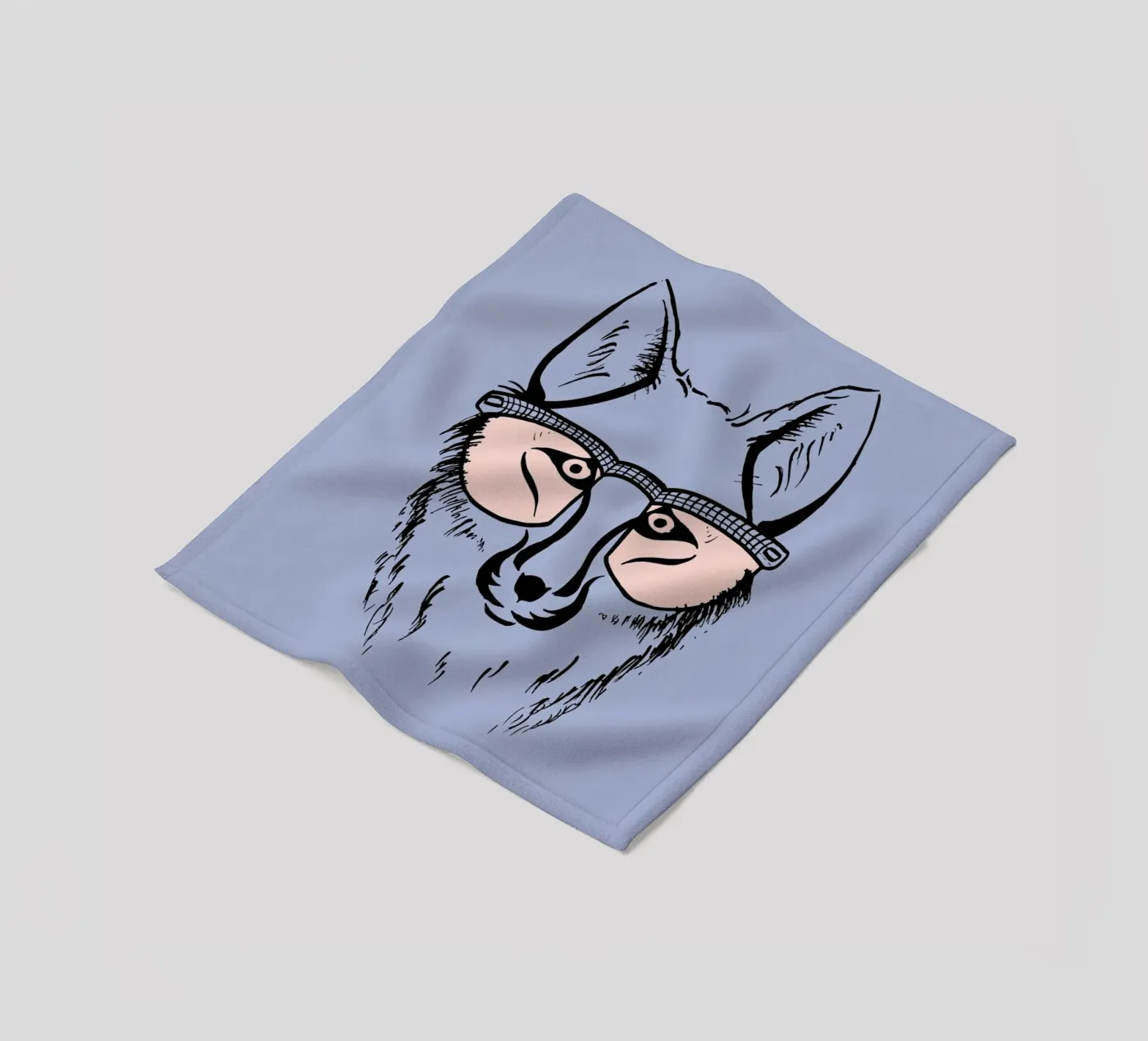 Fox Fleecedecke von P'tit Vélo