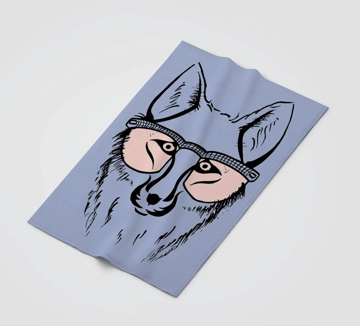 Fox Fleecedecke von P'tit Vélo