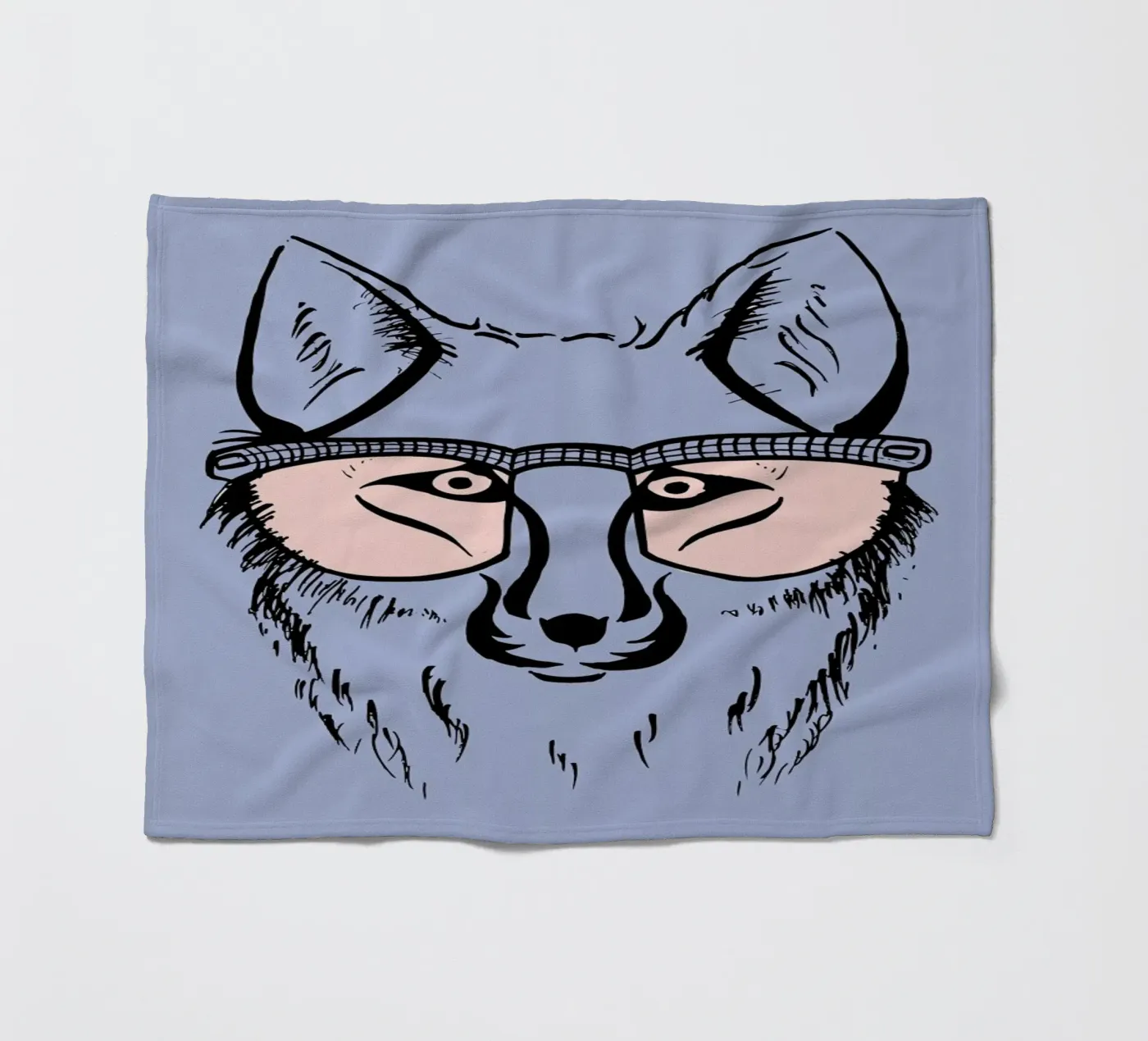 Fox Fleecedecke von P'tit Vélo