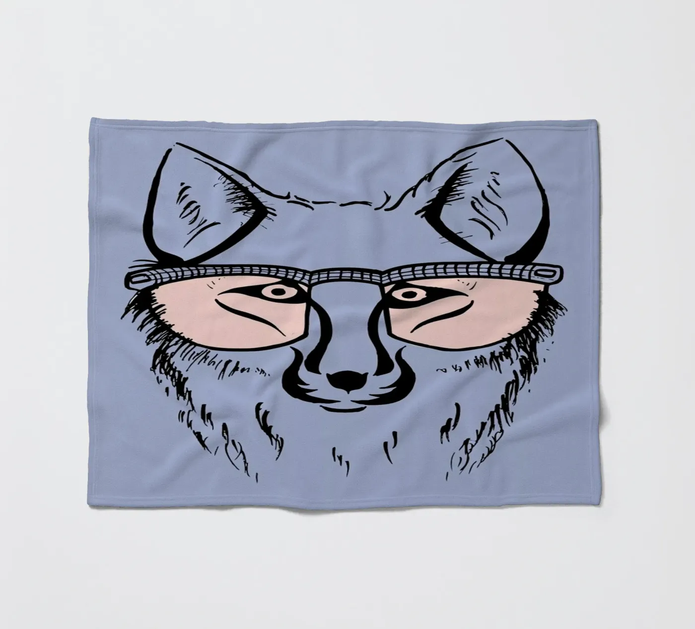 Fox Fleecedecke von P'tit Vélo