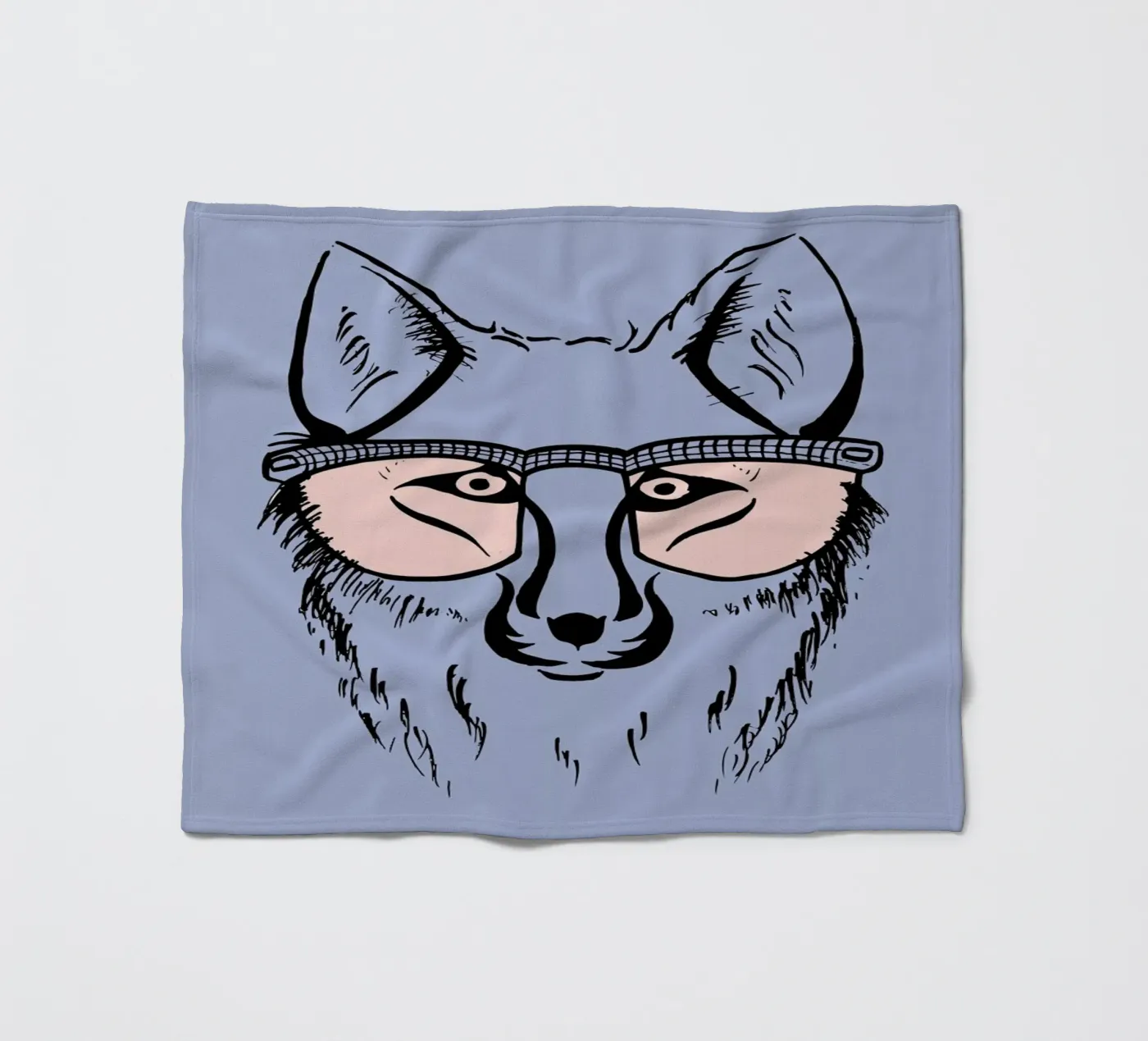 Fox Fleecedecke von P'tit Vélo