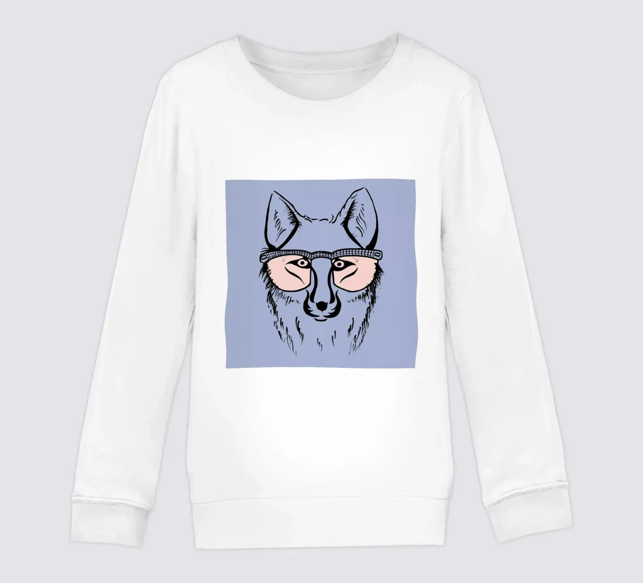 Fox felpa bambino da P'tit Vélo