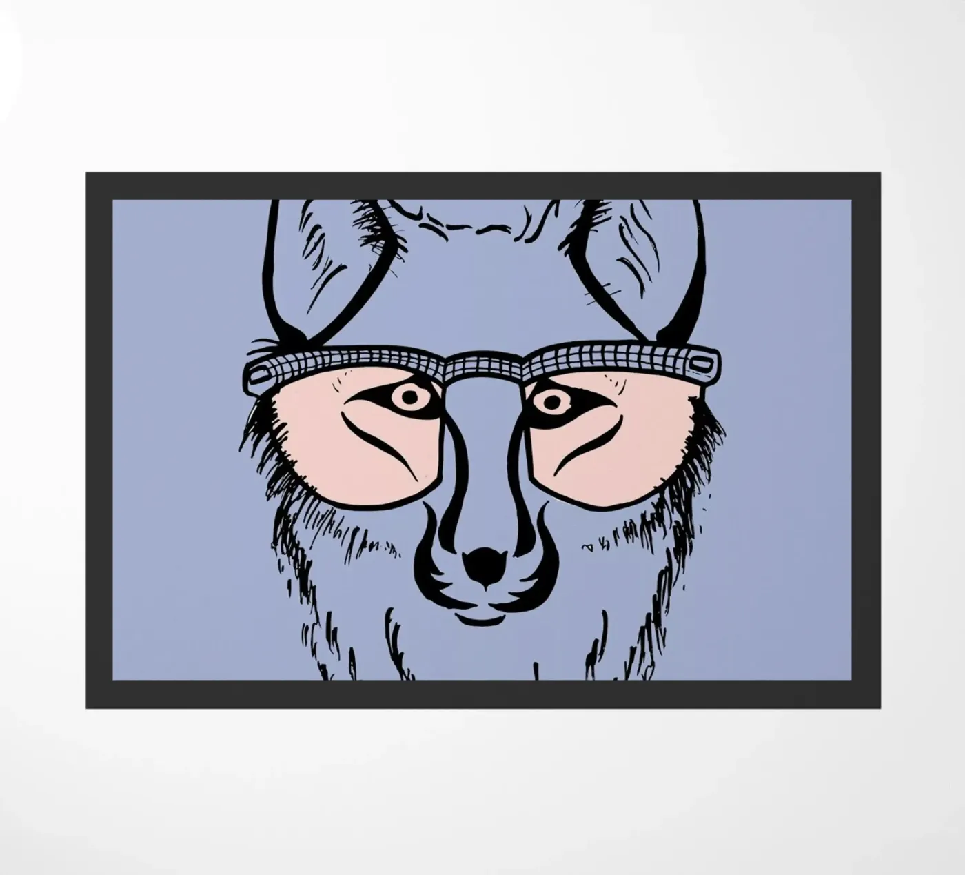 Fox Fußmatte von P'tit Vélo