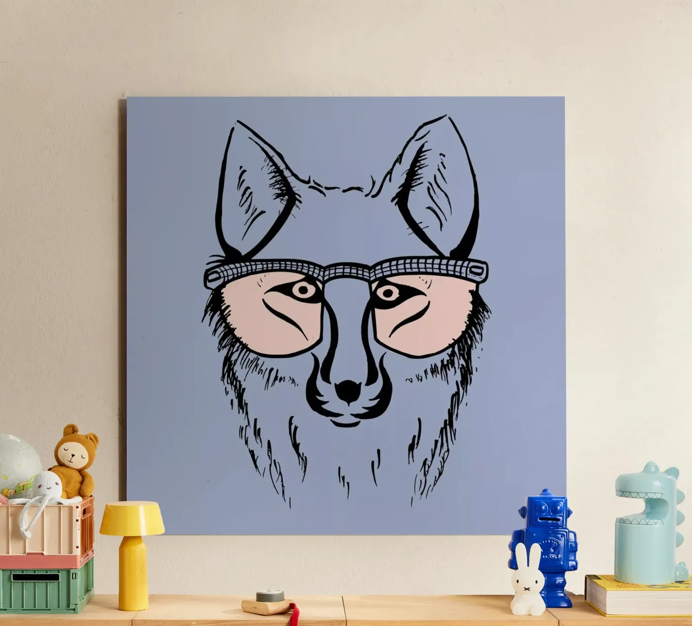 Fox alluminio dibond da P'tit Vélo