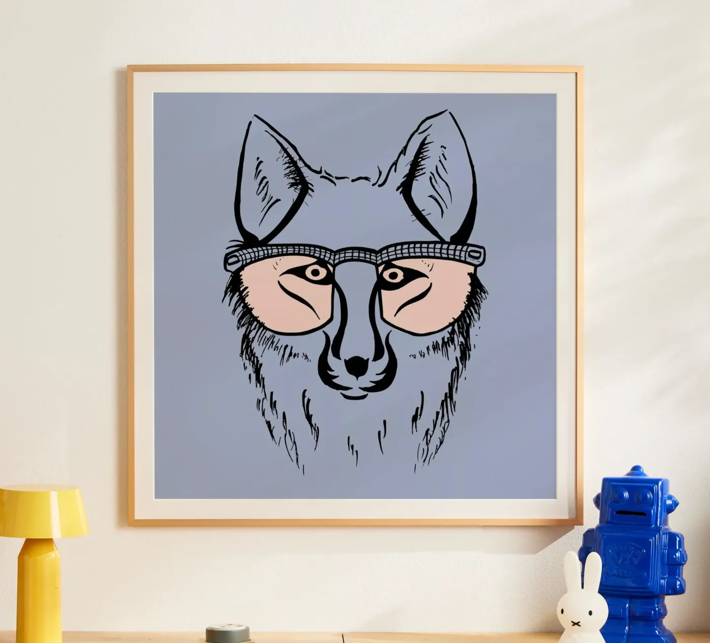 Fox poster van P'tit Vélo
