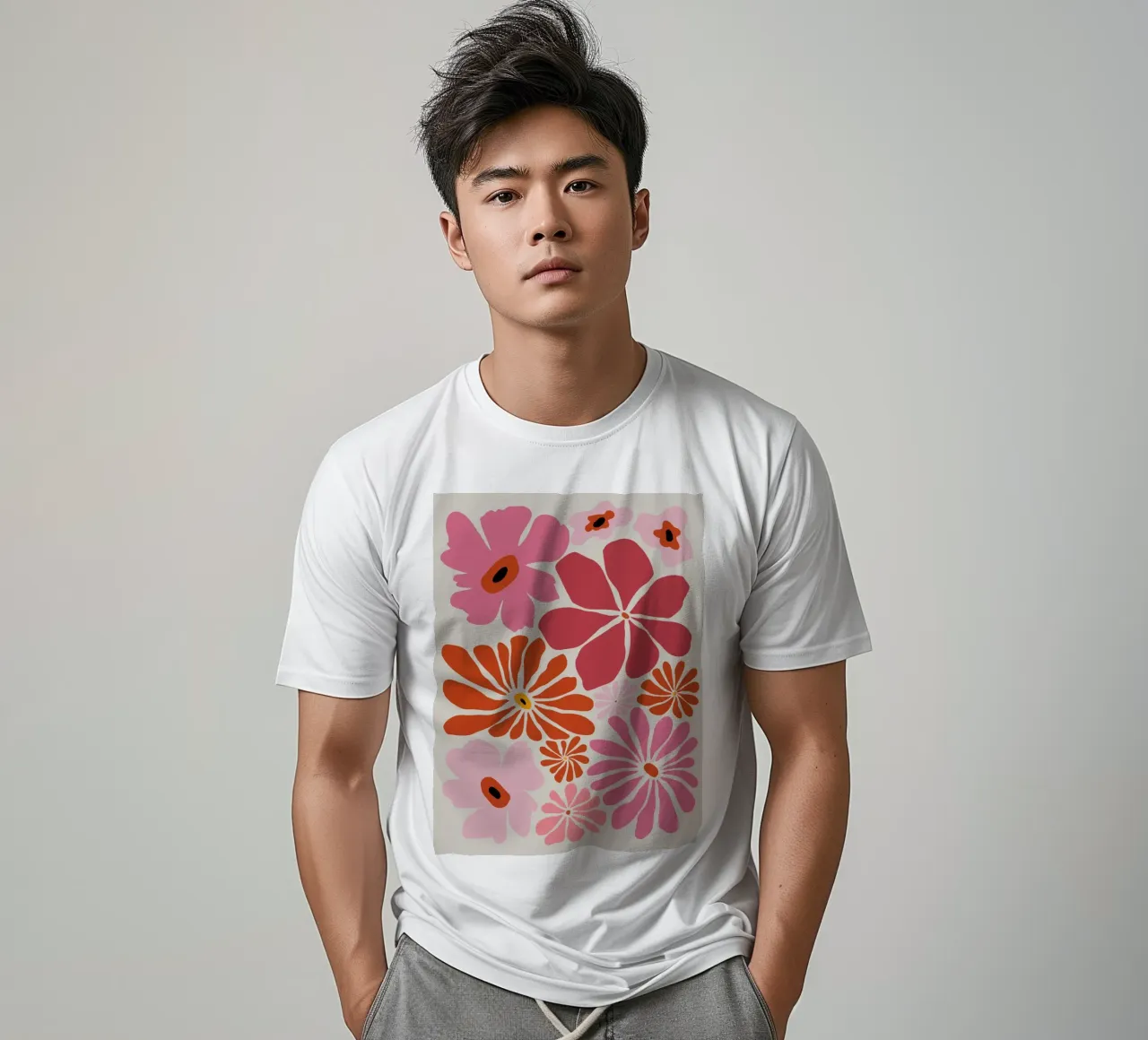Herbstgarten II T-Shirt von Miho Art Studio