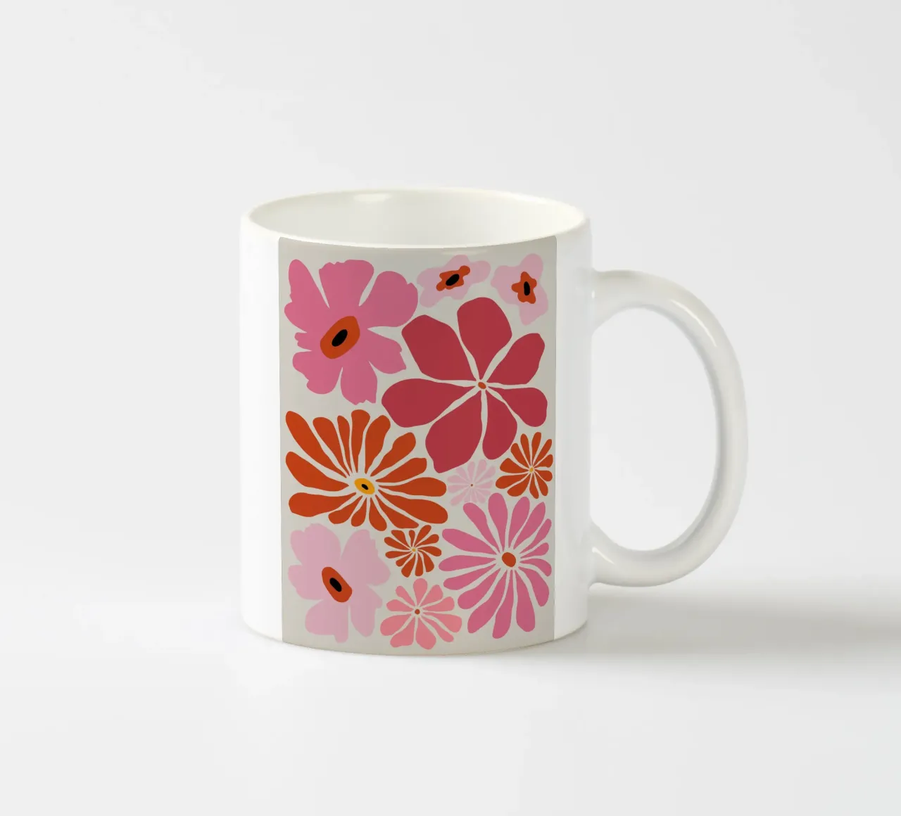 Giardino d'autunno II tazza in ceramica da Miho Art Studio