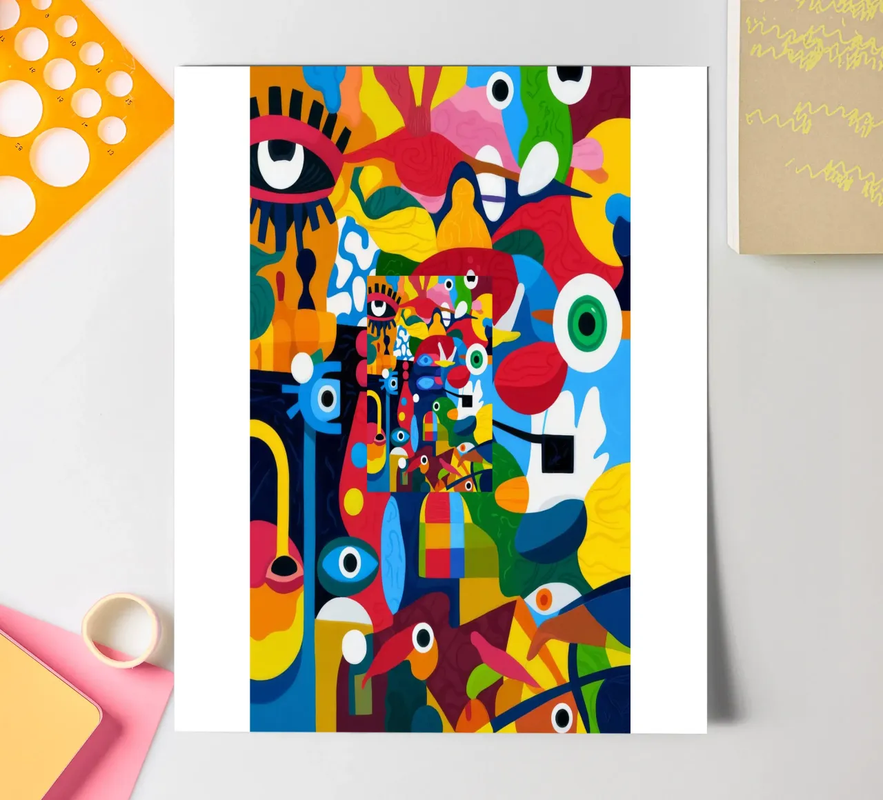 Whimsical Riders sticker sheet by Monarco Virtuoso