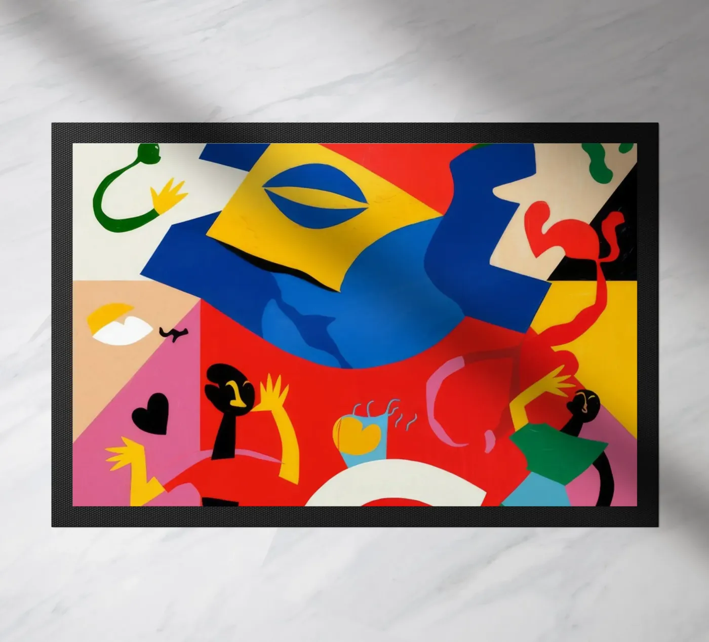 Abstract Motion doormat by Monarco Virtuoso