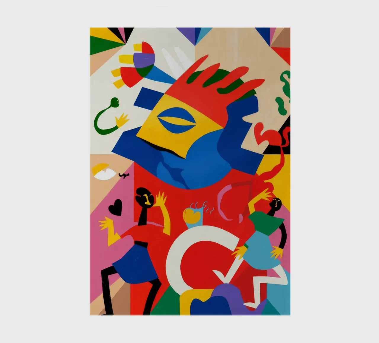 Abstracte beweging notitieboek van Monarco Virtuoso