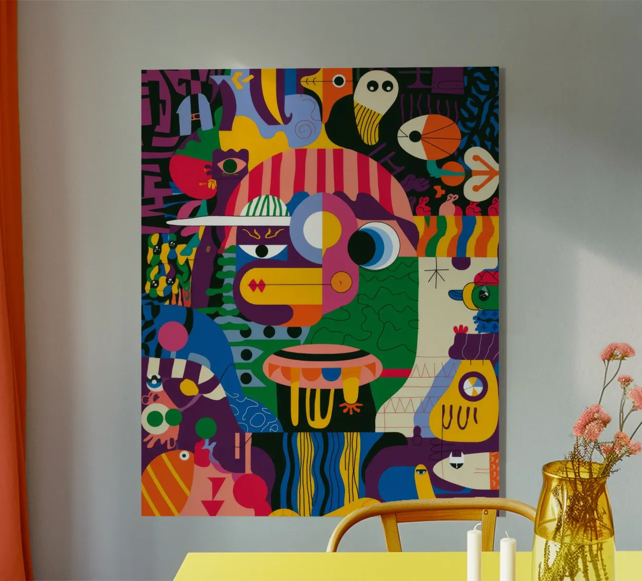 Colorful Chaos plexiglass da Monarco Virtuoso