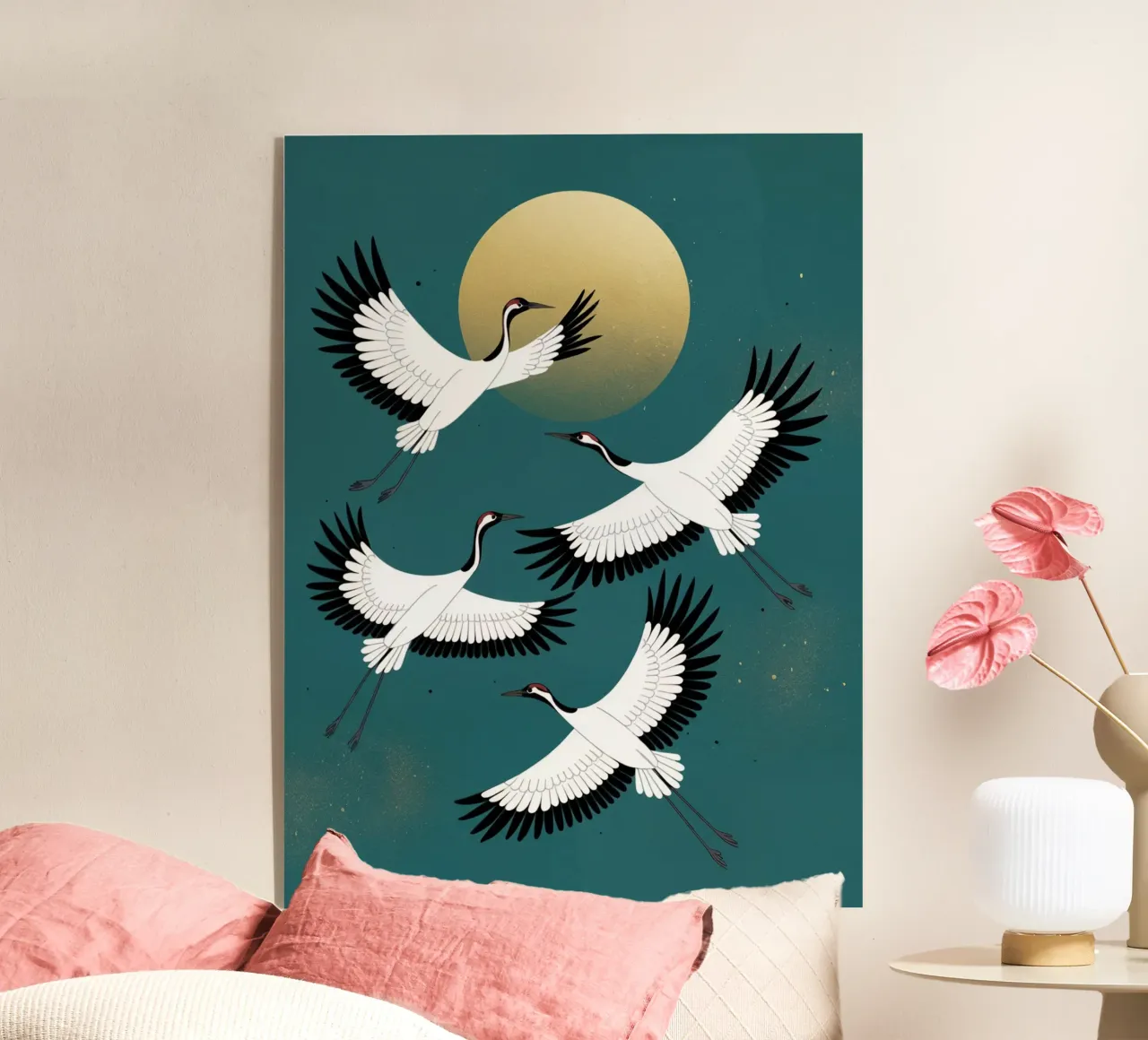 Cranes In Flight acrylic glass by logic