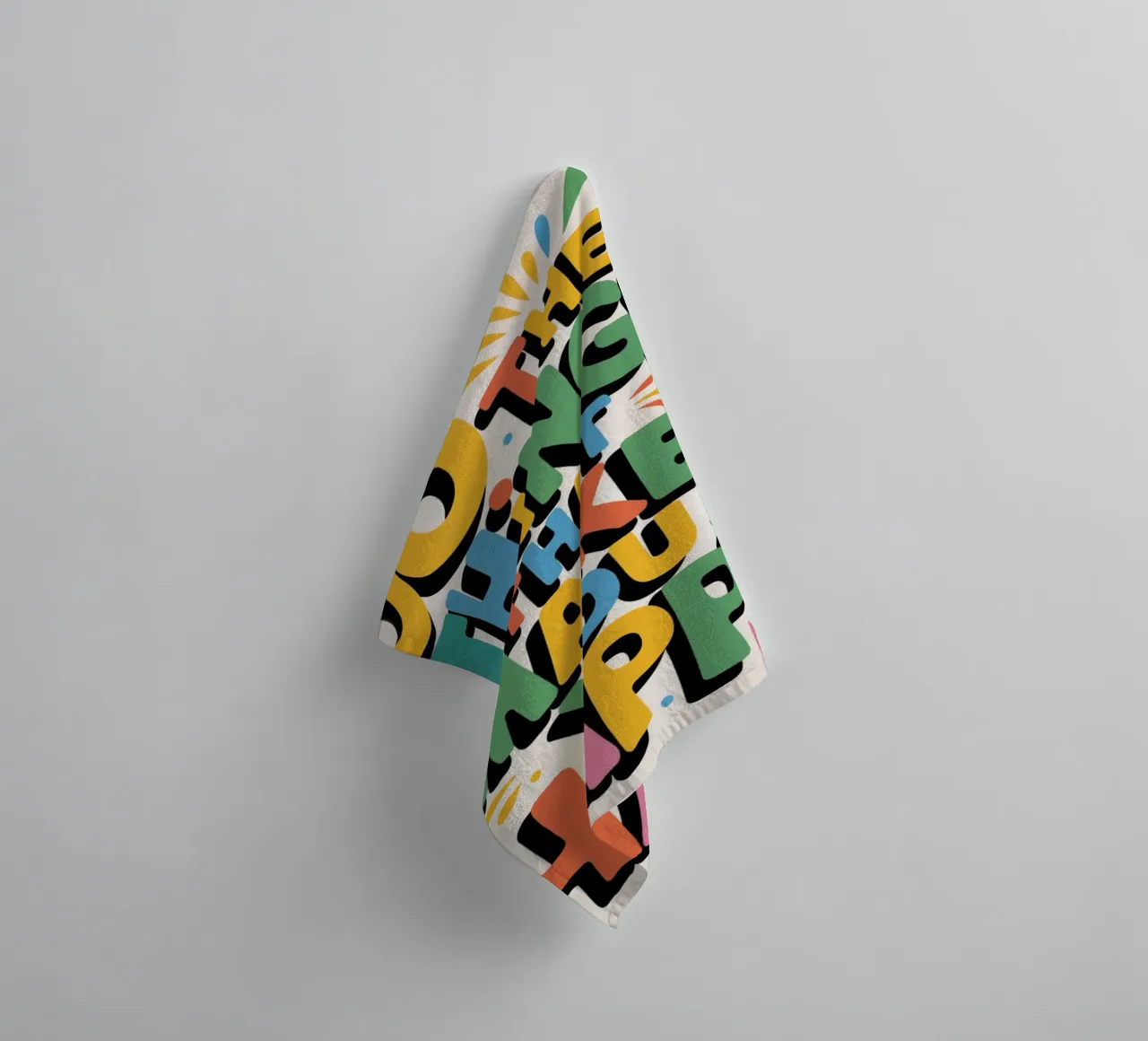 Do The Things That Make You Happy towel by logic