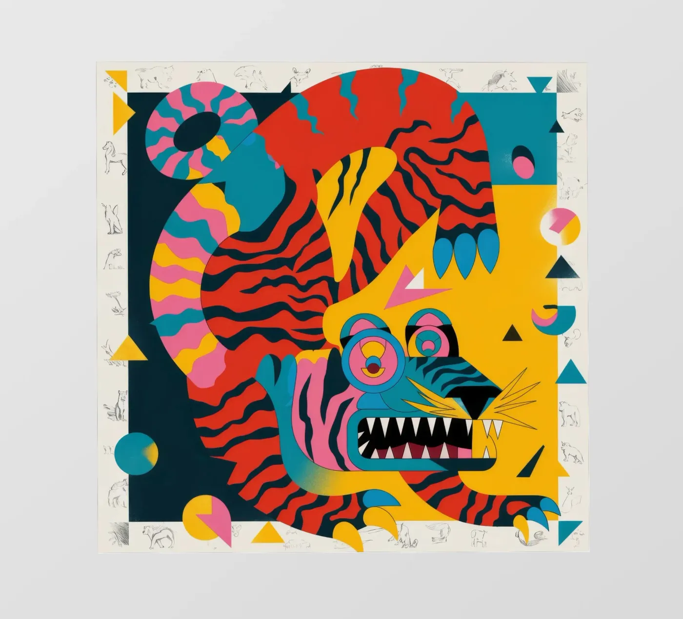 Creatura feroce pellicola backlit da Monarco Virtuoso