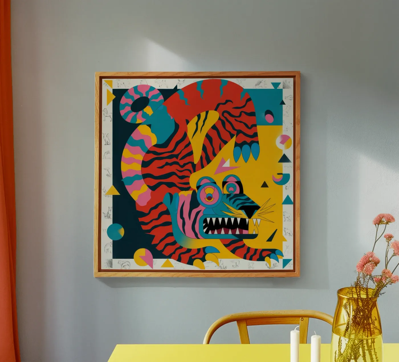 Creatura feroce plexiglass da Monarco Virtuoso