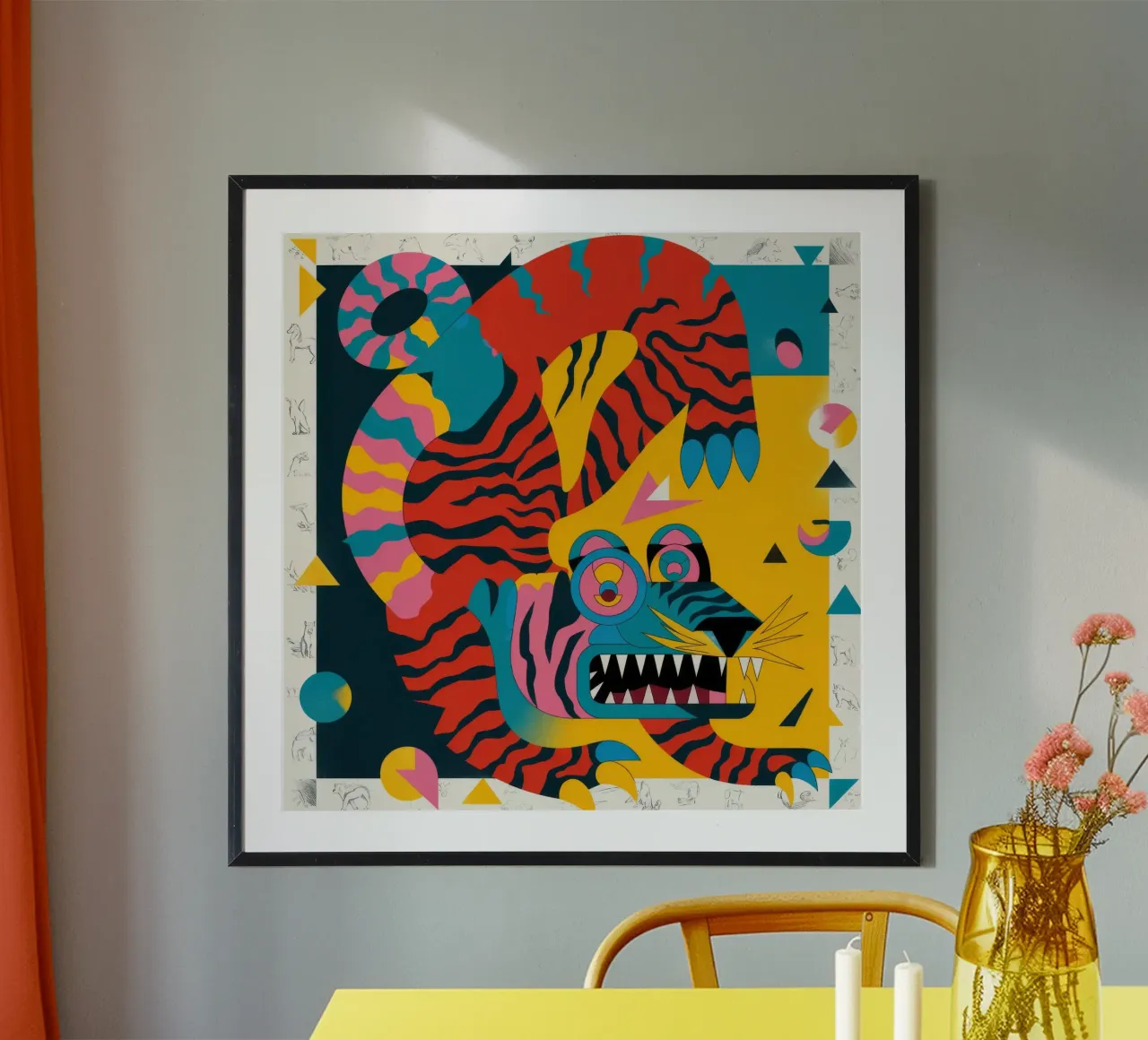 Fierce Creature poster by Monarco Virtuoso