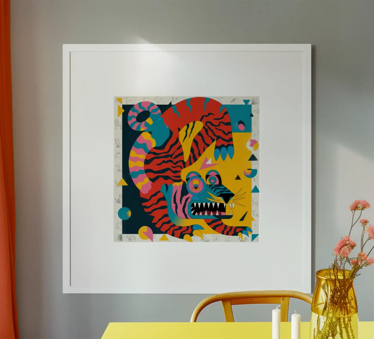Fierce Creature poster by Monarco Virtuoso