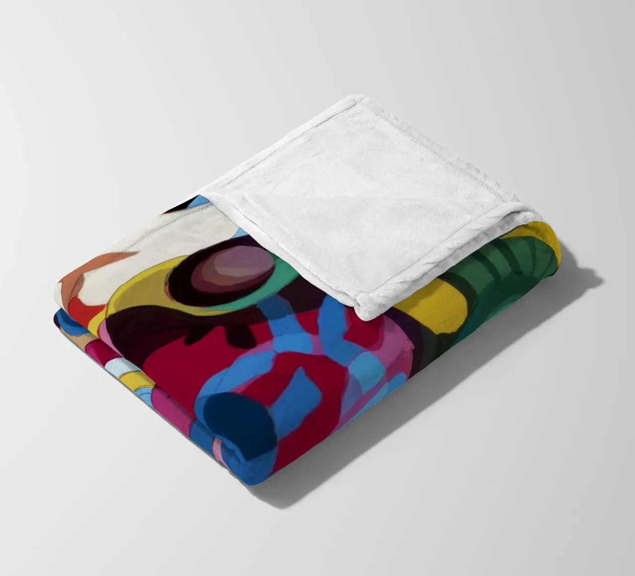 Dynamic Shapes fleece blanket by Monarco Virtuoso