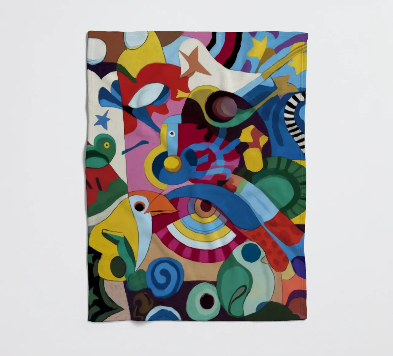 Dynamic Shapes fleece blanket by Monarco Virtuoso