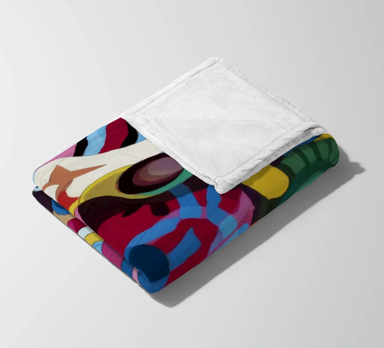 Dynamic Shapes fleece blanket by Monarco Virtuoso