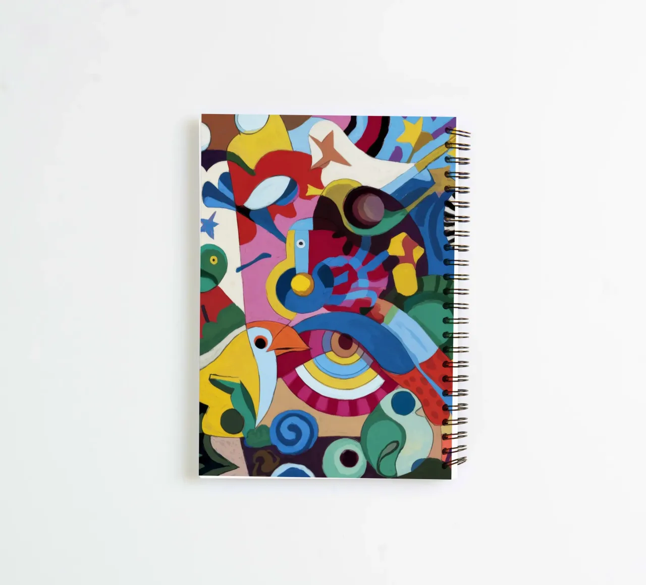 Dynamic Shapes spiral notebook by Monarco Virtuoso