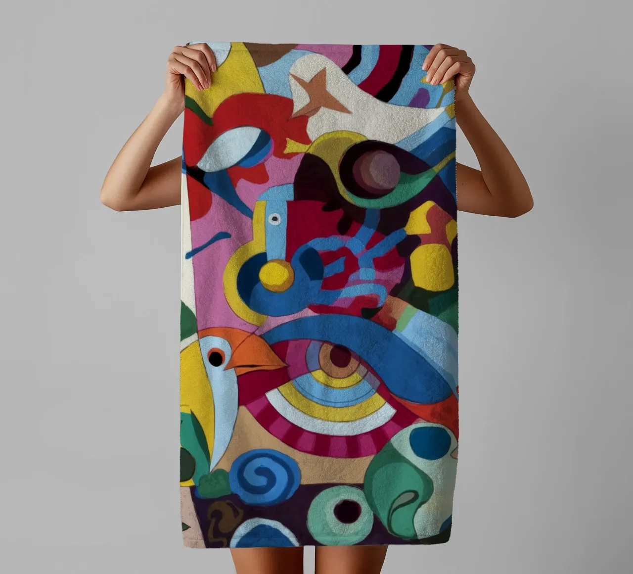 Dynamic Shapes towel by Monarco Virtuoso