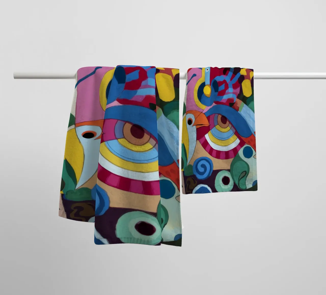Dynamic Shapes towel by Monarco Virtuoso
