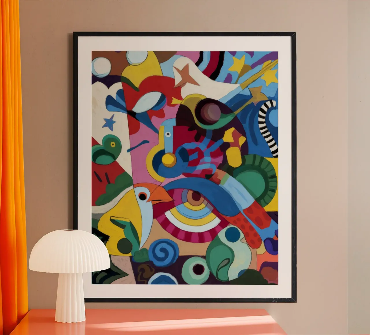 Dynamic Shapes poster by Monarco Virtuoso