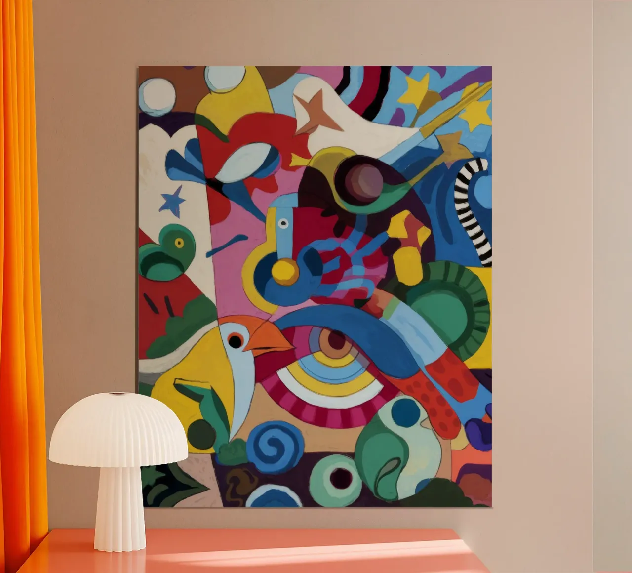Dynamic Shapes poster by Monarco Virtuoso