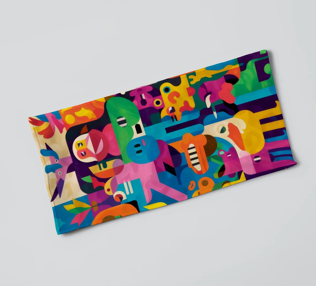 Playful Patterns towel by Monarco Virtuoso