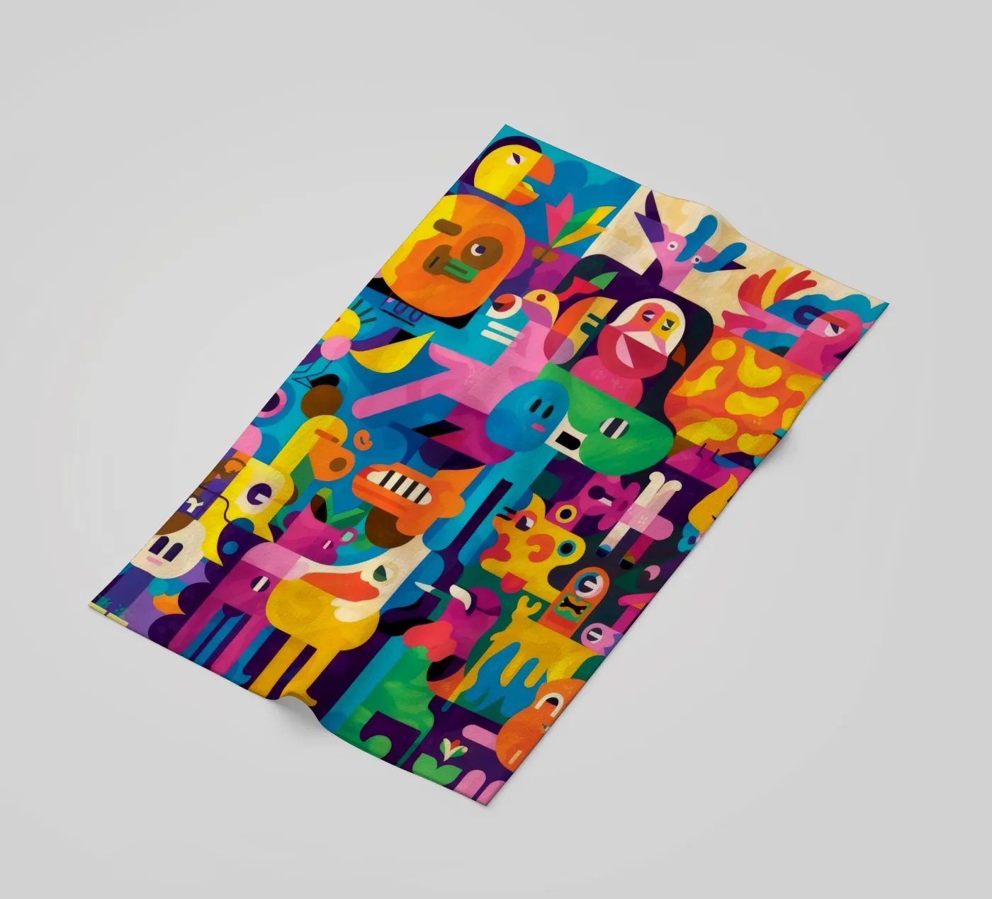 Playful Patterns beach towel by Monarco Virtuoso